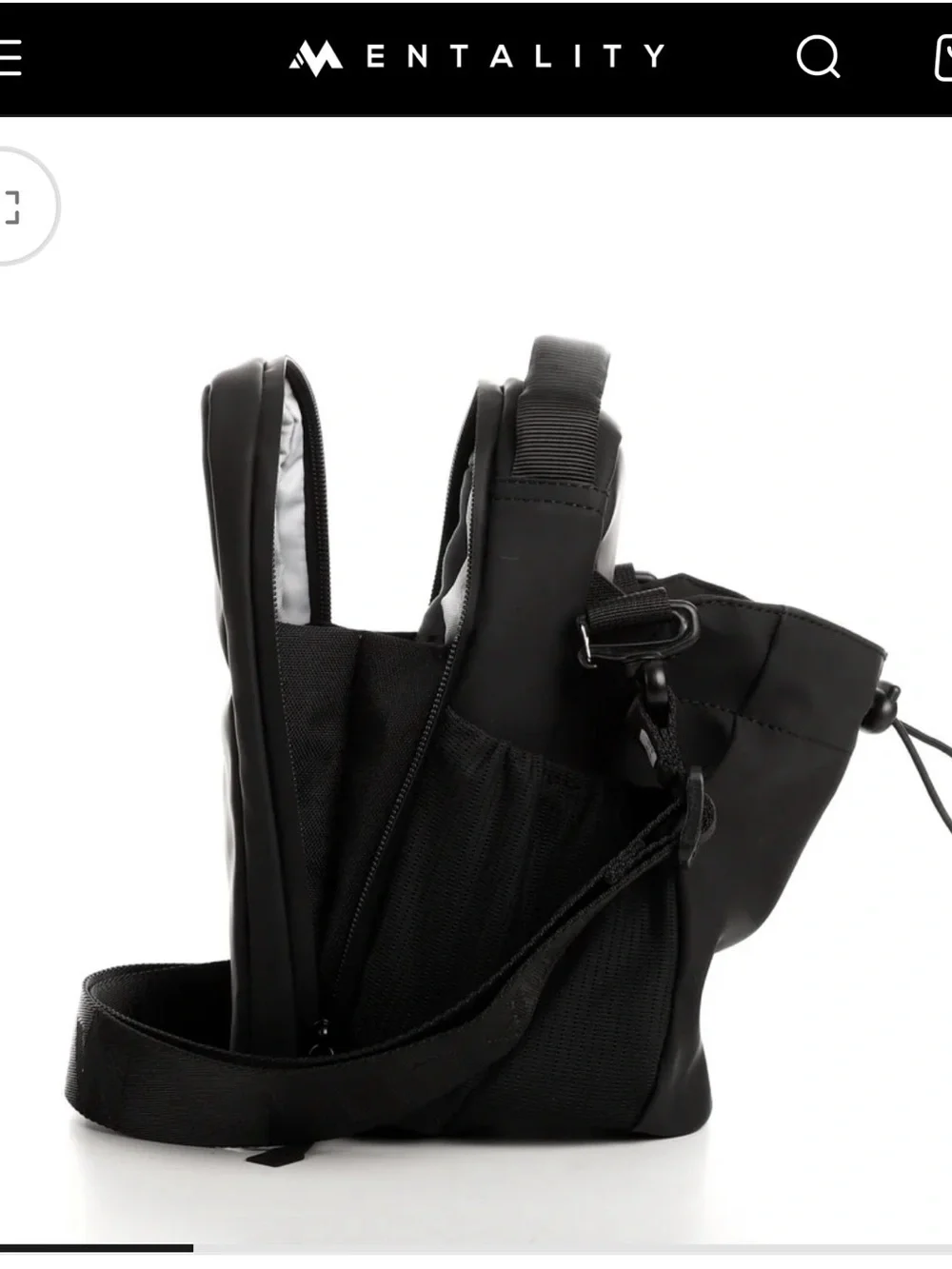 Gym Duffel Bag — Black